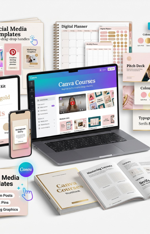 Canva Crash Course | Design Like a Pro (Even as a Beginner)