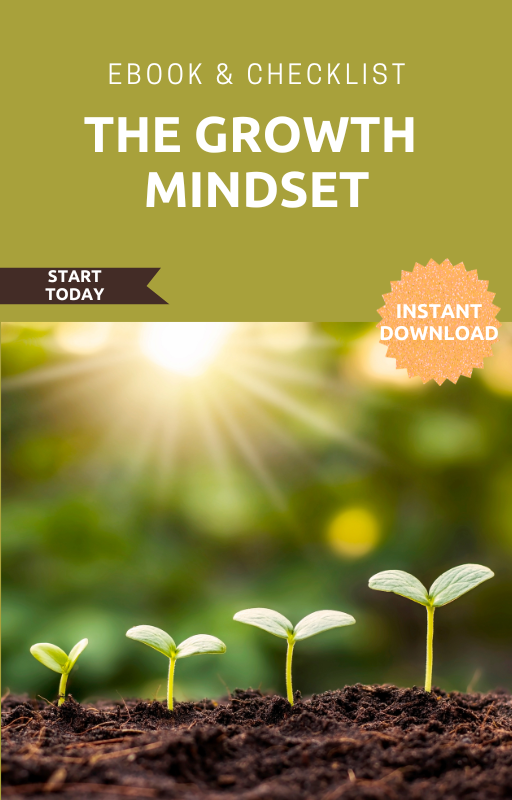 🌱 The Growth Mindset Ebook & Checklist | Build Confidence, Success Habits & Positive Thinking