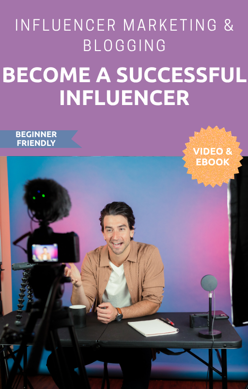 Become A Successful Influencer - Leverage The Power of Social Media Platforms to Maximise Profits - Video & eBook