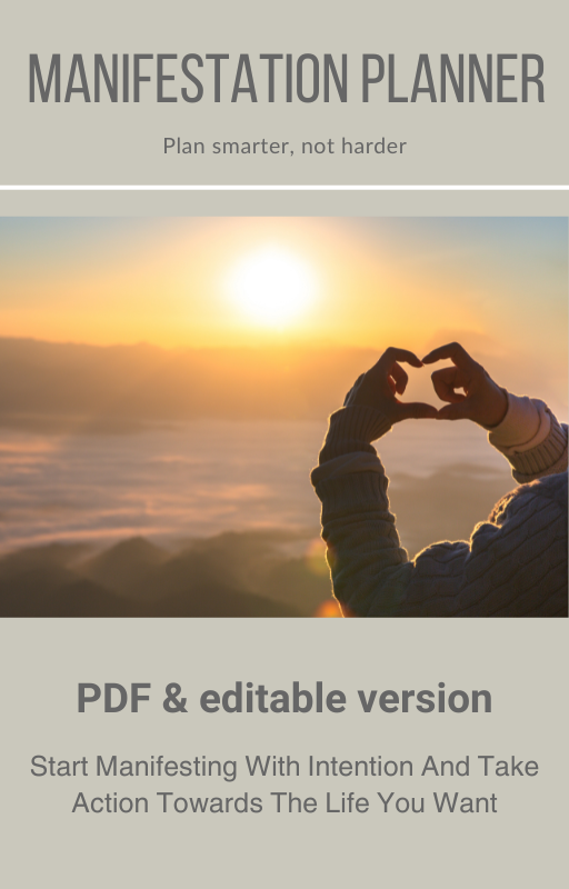 Manifestation Planner | Align Your Goals, Mindset & Daily Habits for the Life You Want