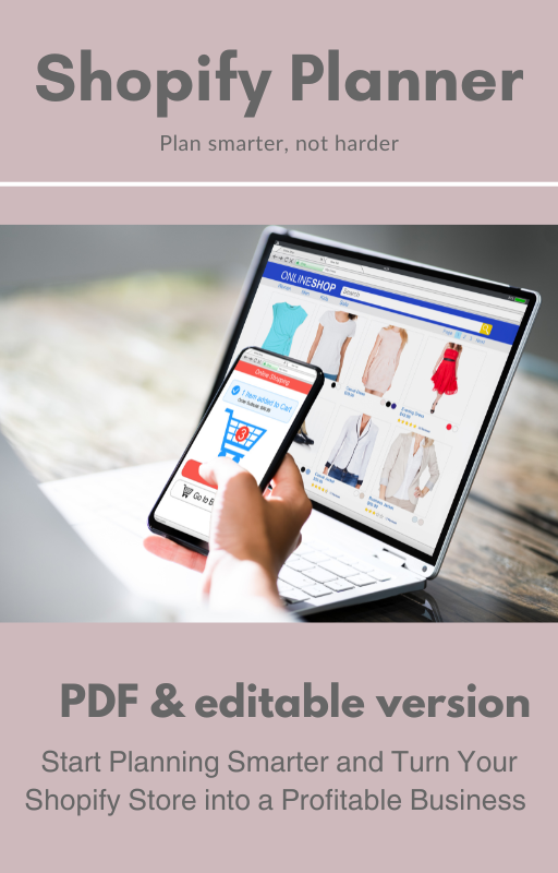 Shopify Business Planner | Organise, Launch & Grow Your Online Store With Confidence