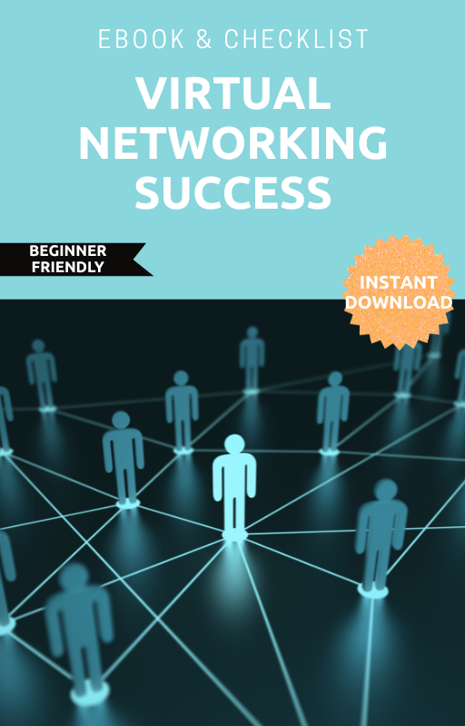 🌐 Virtual Networking Success Bundle | Ebook & Checklist for Online Business Growth & Connections