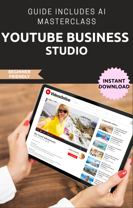 YouTube Business Studio Bundle™ | Grow, Brand & Monetise Your Channel with AI
