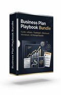 📈 Business Plan Playbook Bundle | Startup Strategy, Business Templates & Success Toolkit