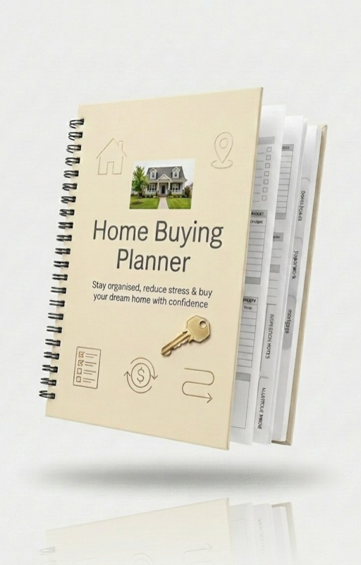 Home Buying Planner | Stay Organised, Reduce Stress & Buy Your Dream Home With Confidence