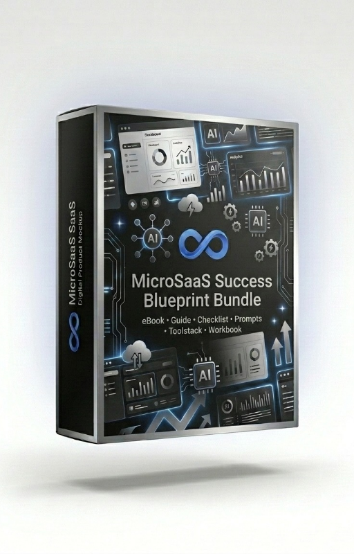 MicroSaaS Success Blueprint Bundle™ | Build, Launch & Scale a Profitable SaaS Product with AI Tools, Templates & Step-by-Step Guides