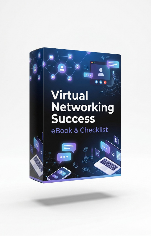 🌐 Virtual Networking Success Bundle | Ebook & Checklist for Online Business Growth & Connections