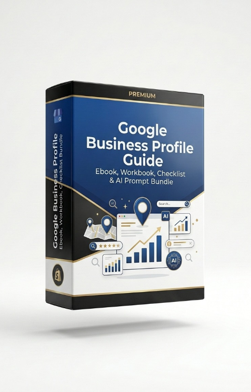 The Ultimate Google Business Profile Bundle – Ebook, Guide, Checklist & Workbook for Google Maps, Search & AI Ads Growth